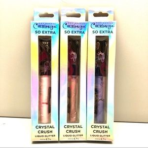 Cherimoya Liquid Glitter for Lips Eyes -Set of 3!